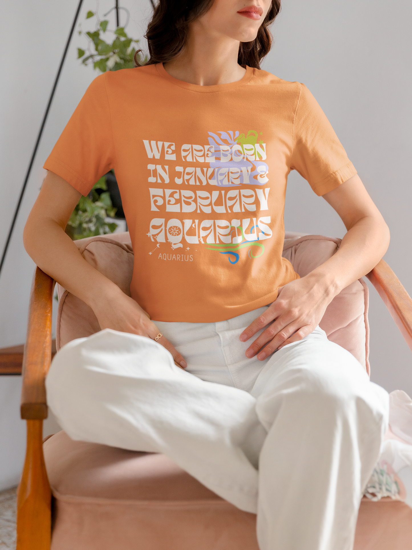 Aquarius Tangerine Regular T-shirt