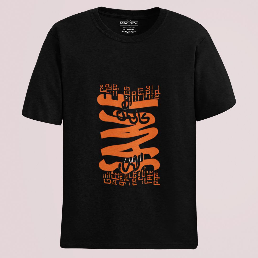 Savage Black Platinum T-shirt
