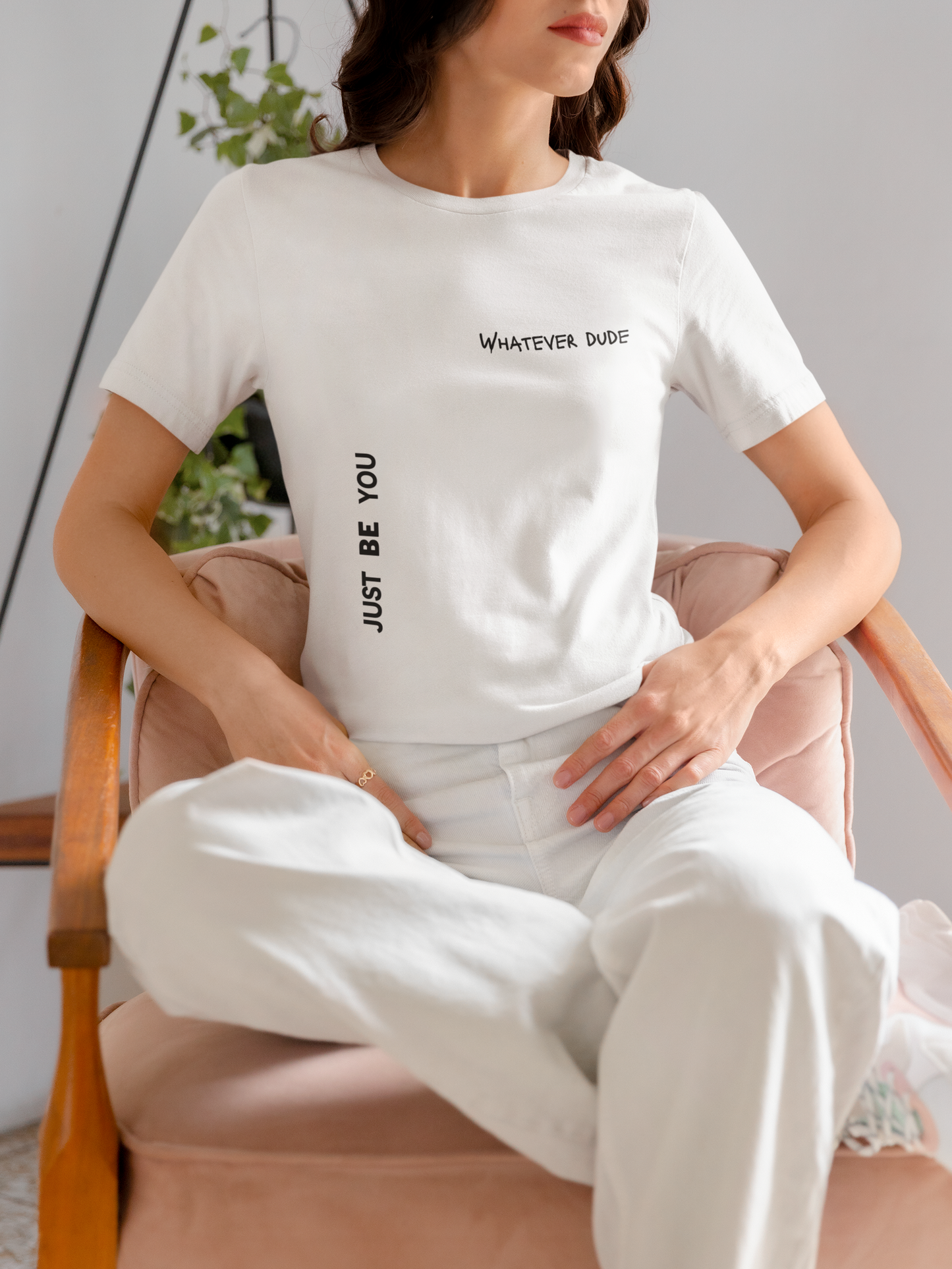 White Whatever Platinum T-shirt