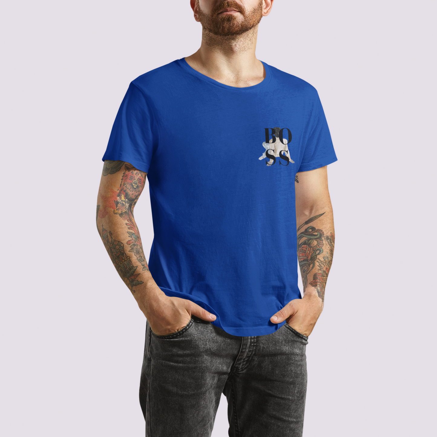 Boss Royal Blue Regular T-shirt