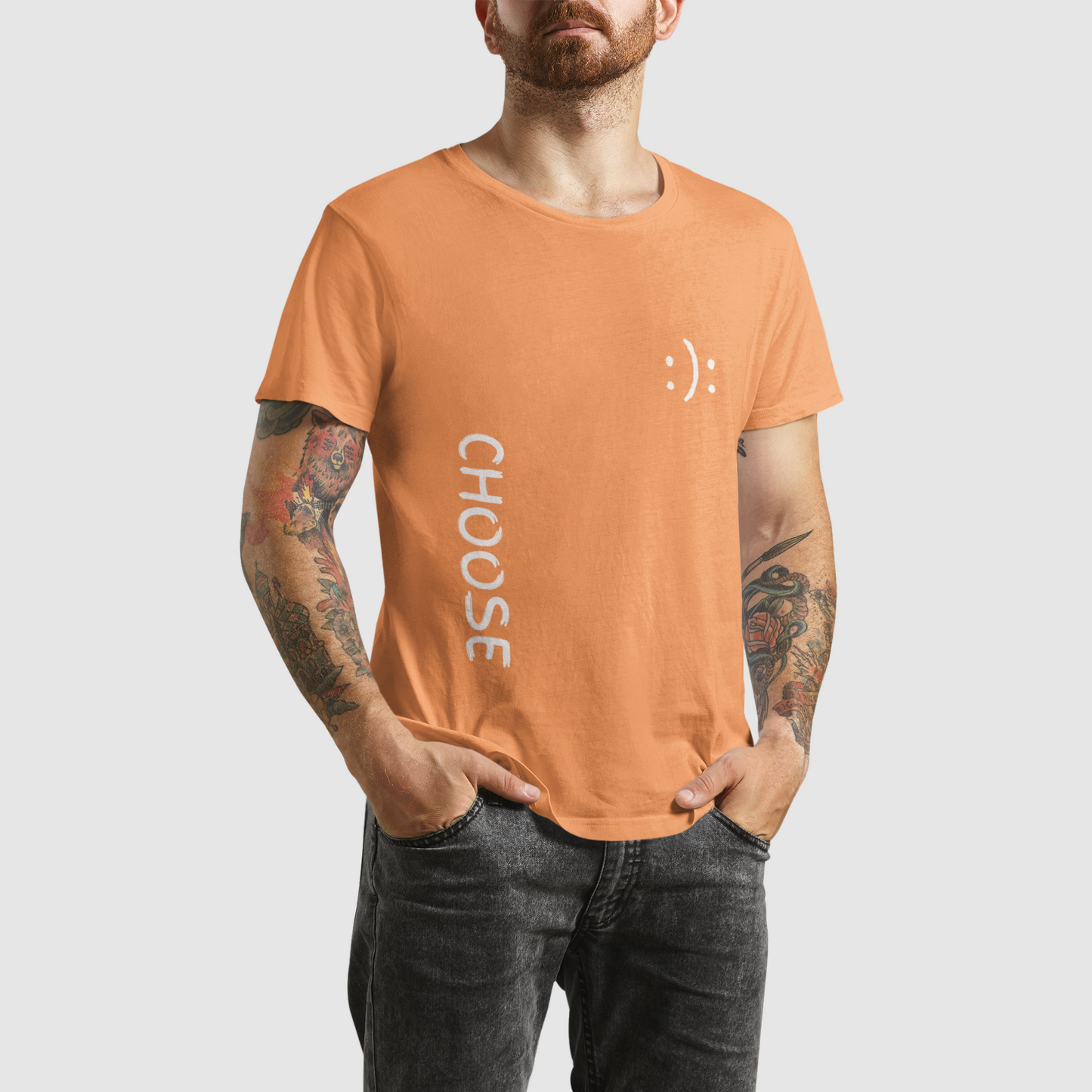 Choose Tangerine Regular T-shirt