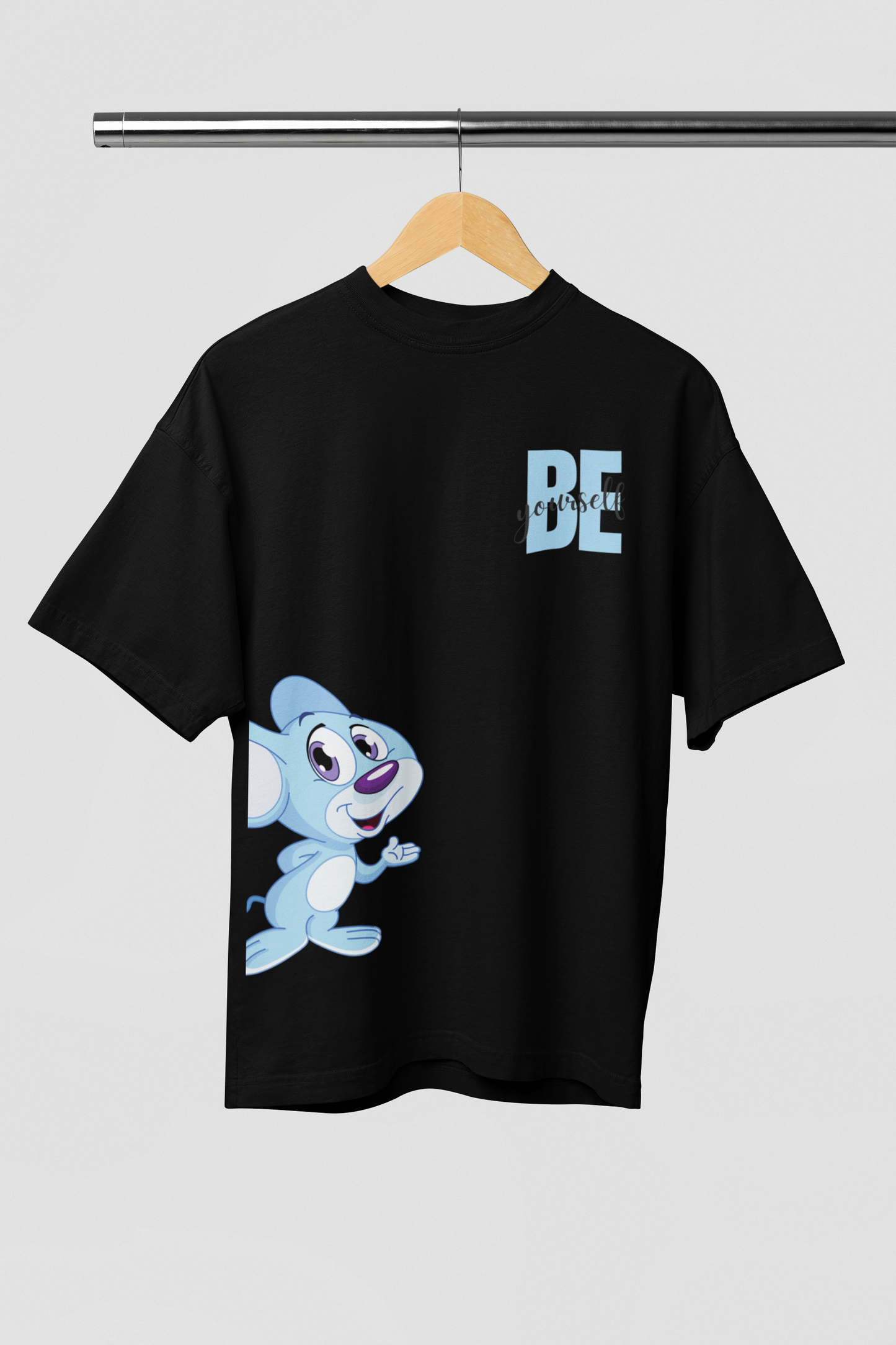 Be You Black Oversize T-shirt
