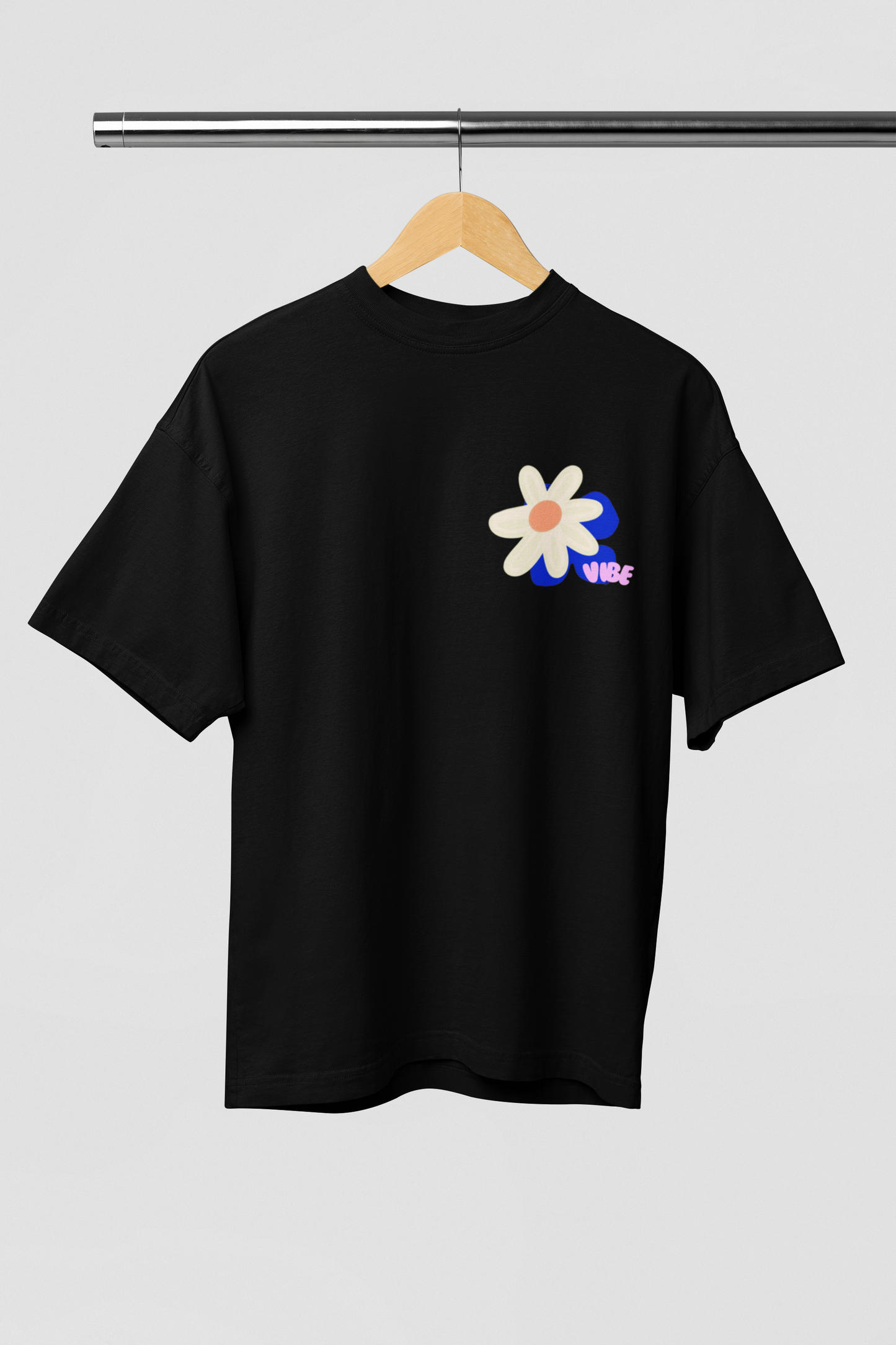 Vibe Black Oversize T-shirt