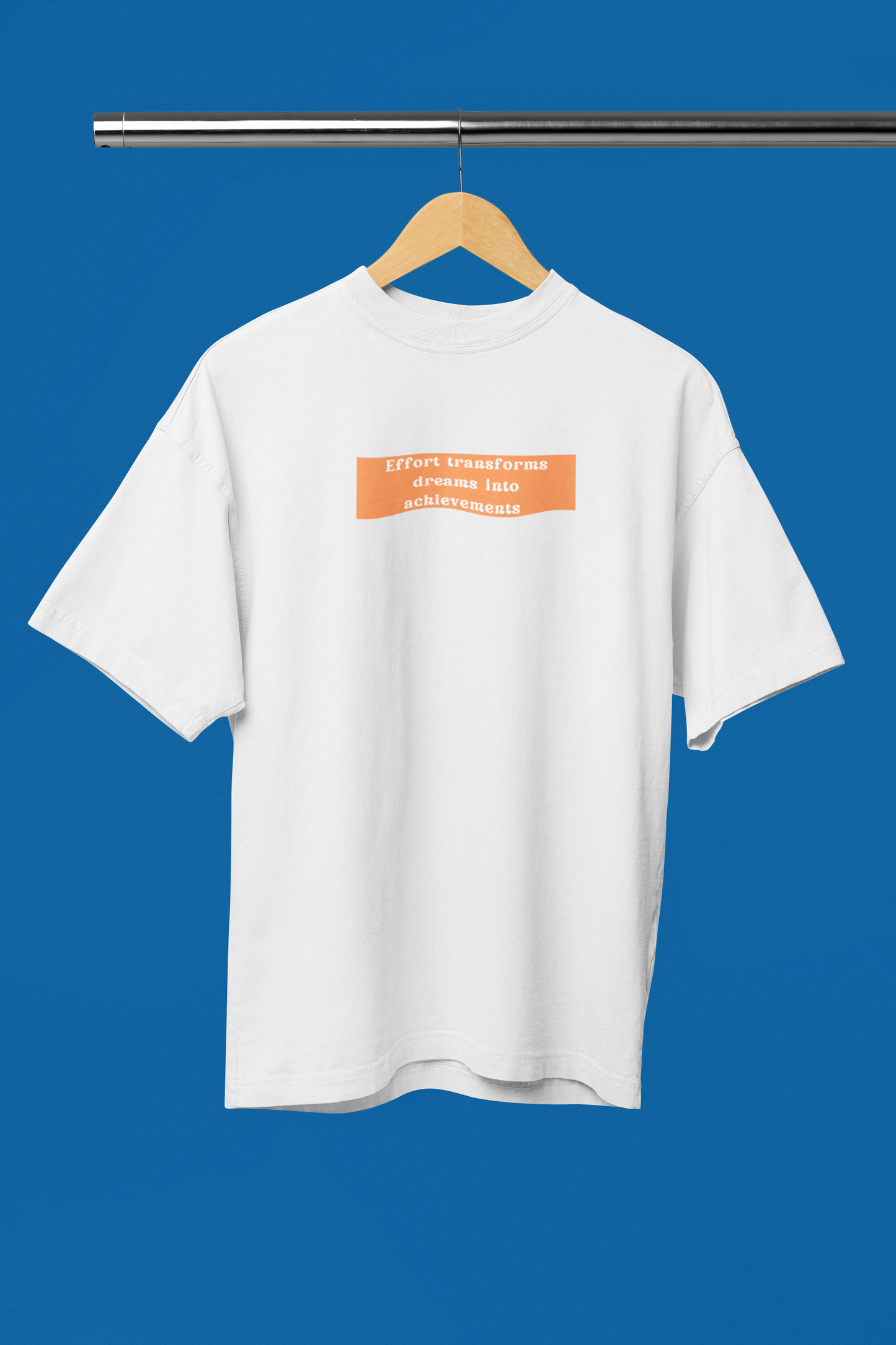 Effort Off-white Oversize T-shirt