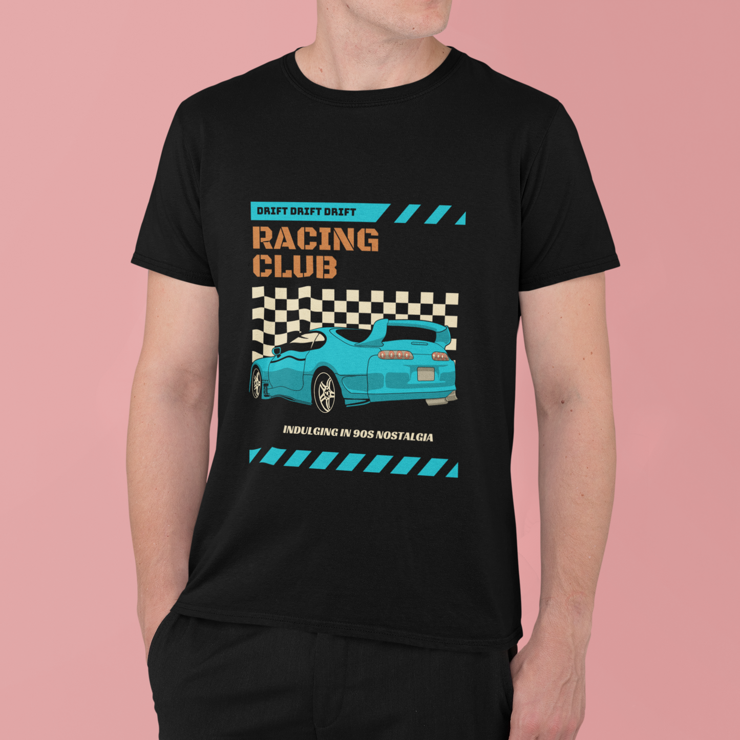 Racing Black Platinum T-shirt