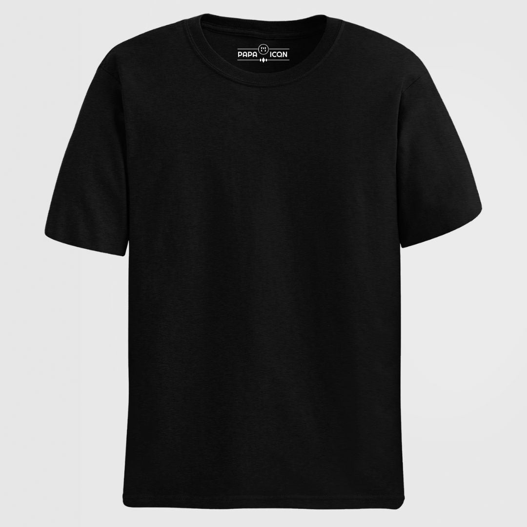 Black Basic Platinum T-shirt
