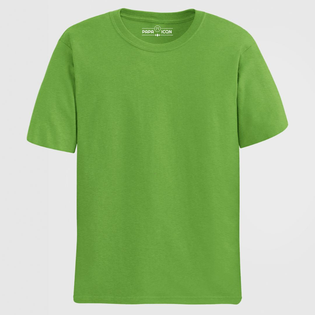 Kiwi Green Basic T-shirt
