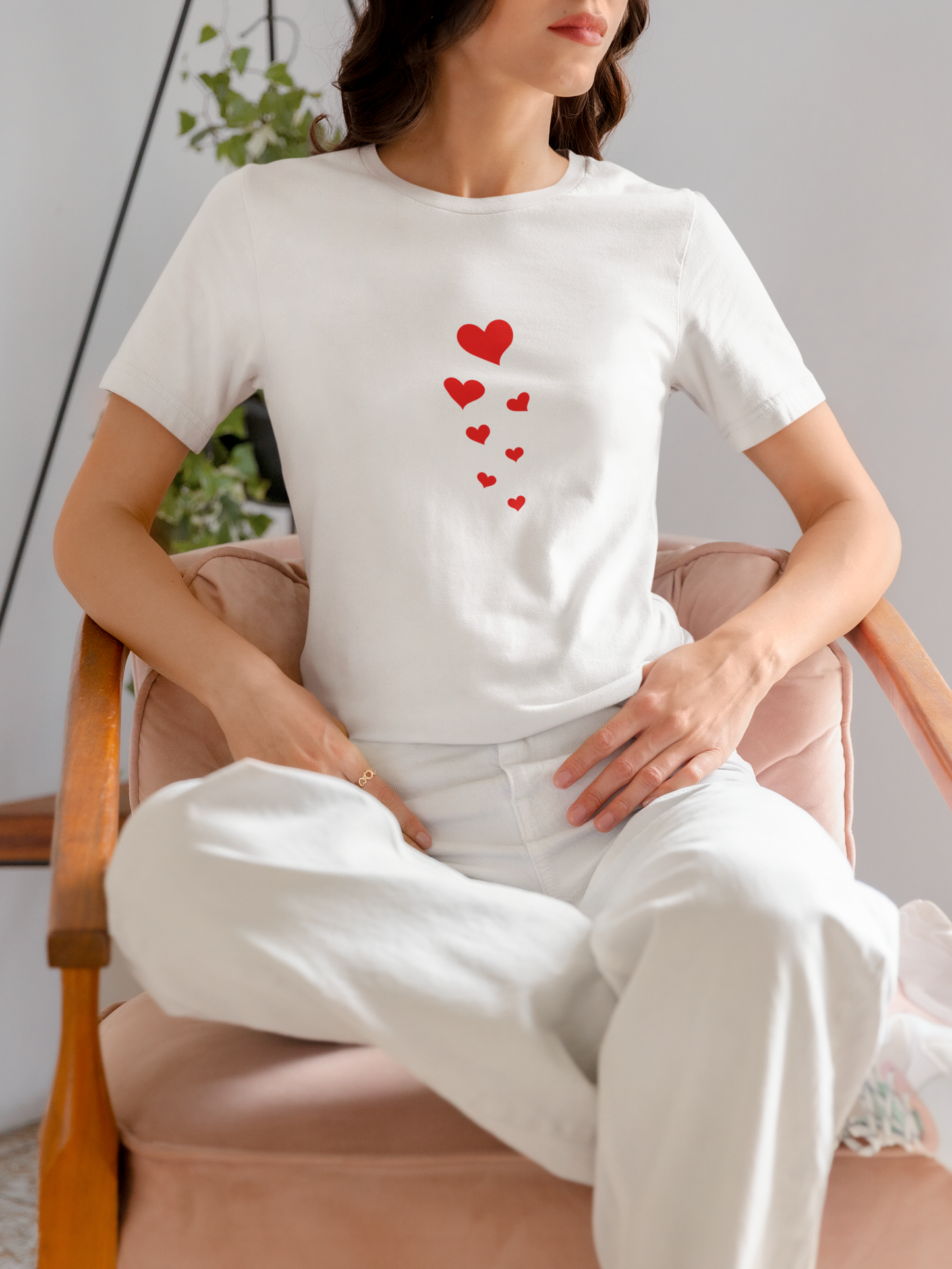 Hearts Melody White Platinum T-shirt