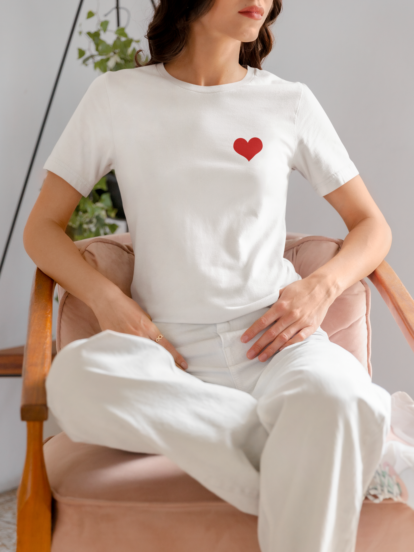 Sweet Heart White Platinum T-shirt