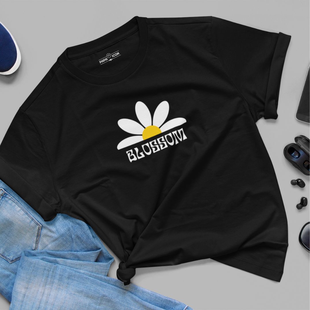 Blossom Black Platinum T-shirt