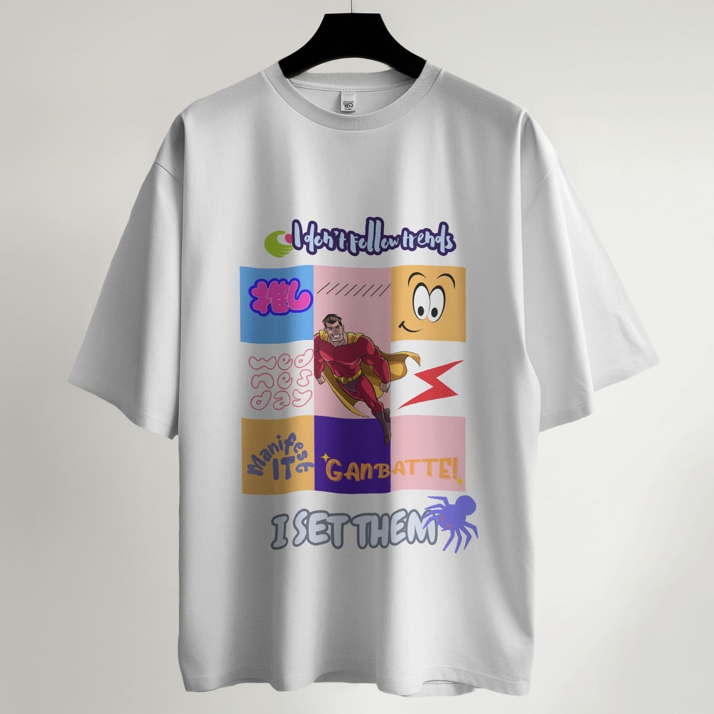 Set Trends Off-white Oversize T-shirt