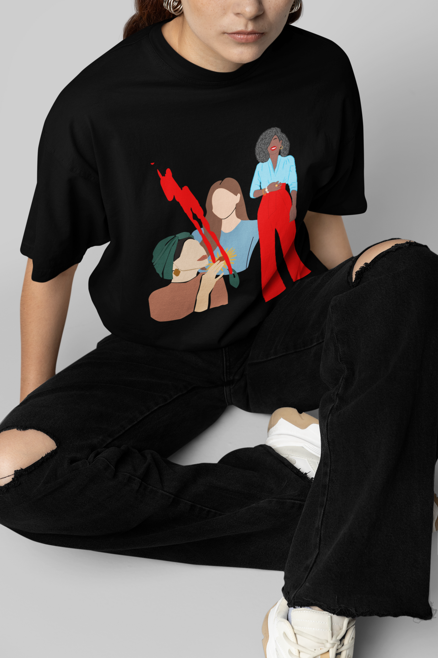 Iconic Black Oversize T-shirt