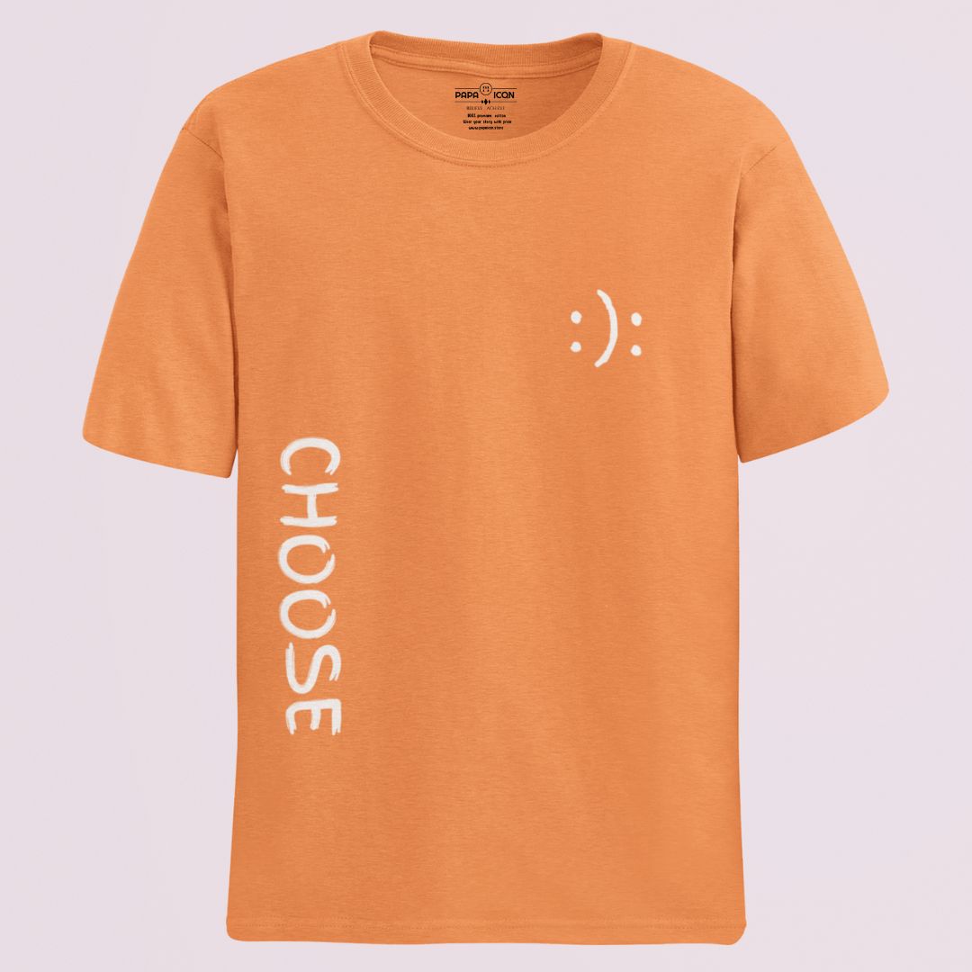 Choose Tangerine Regular T-shirt