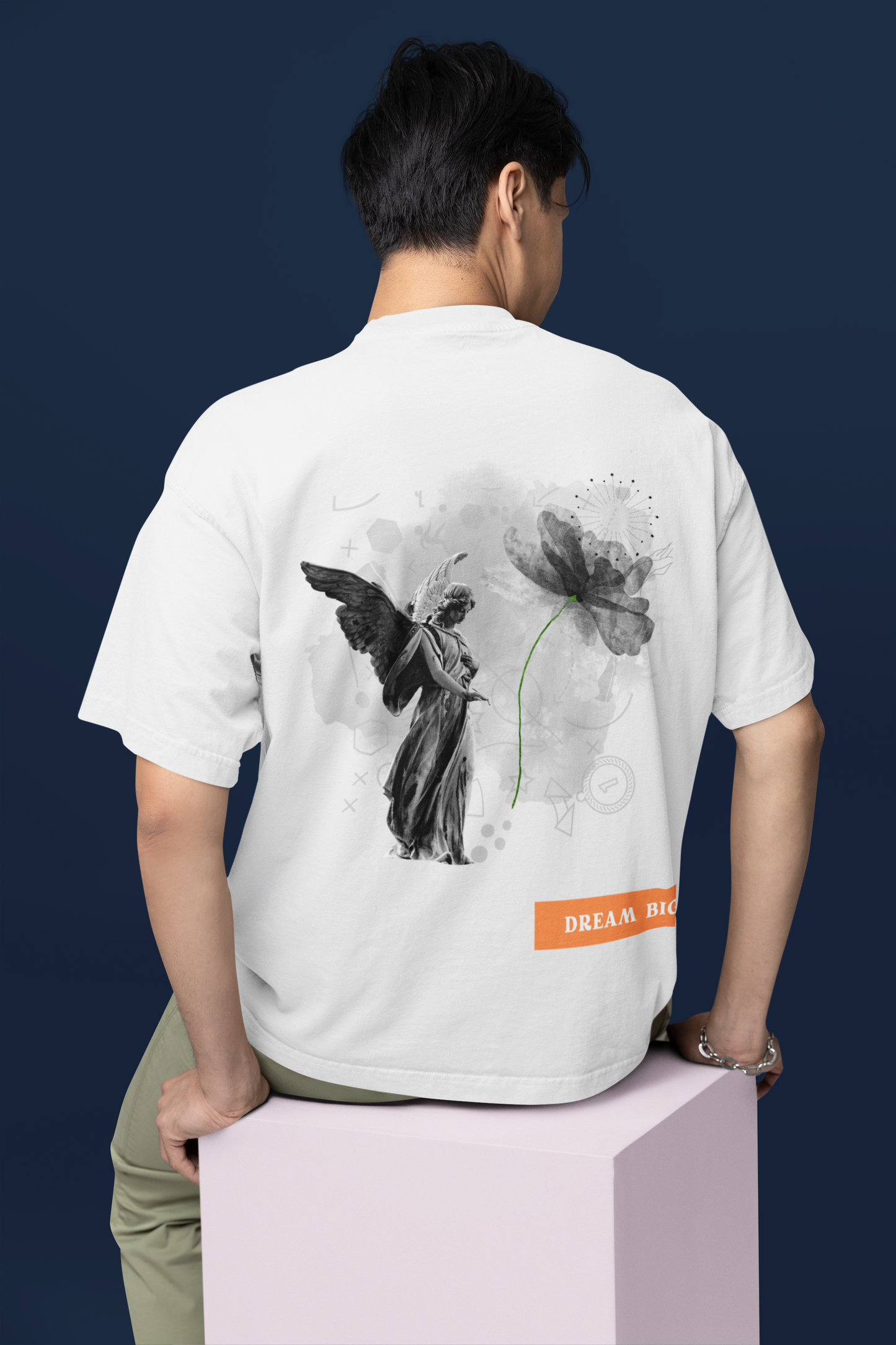 Effort Off-white Oversize T-shirt