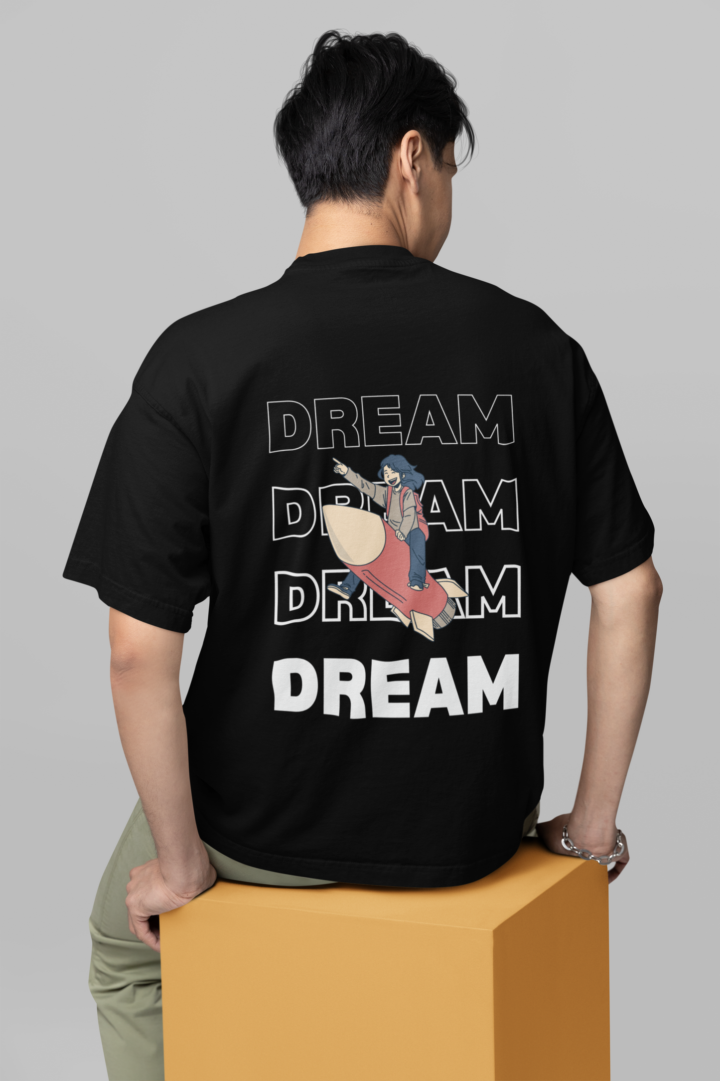 Dream Black Oversize T-shirt