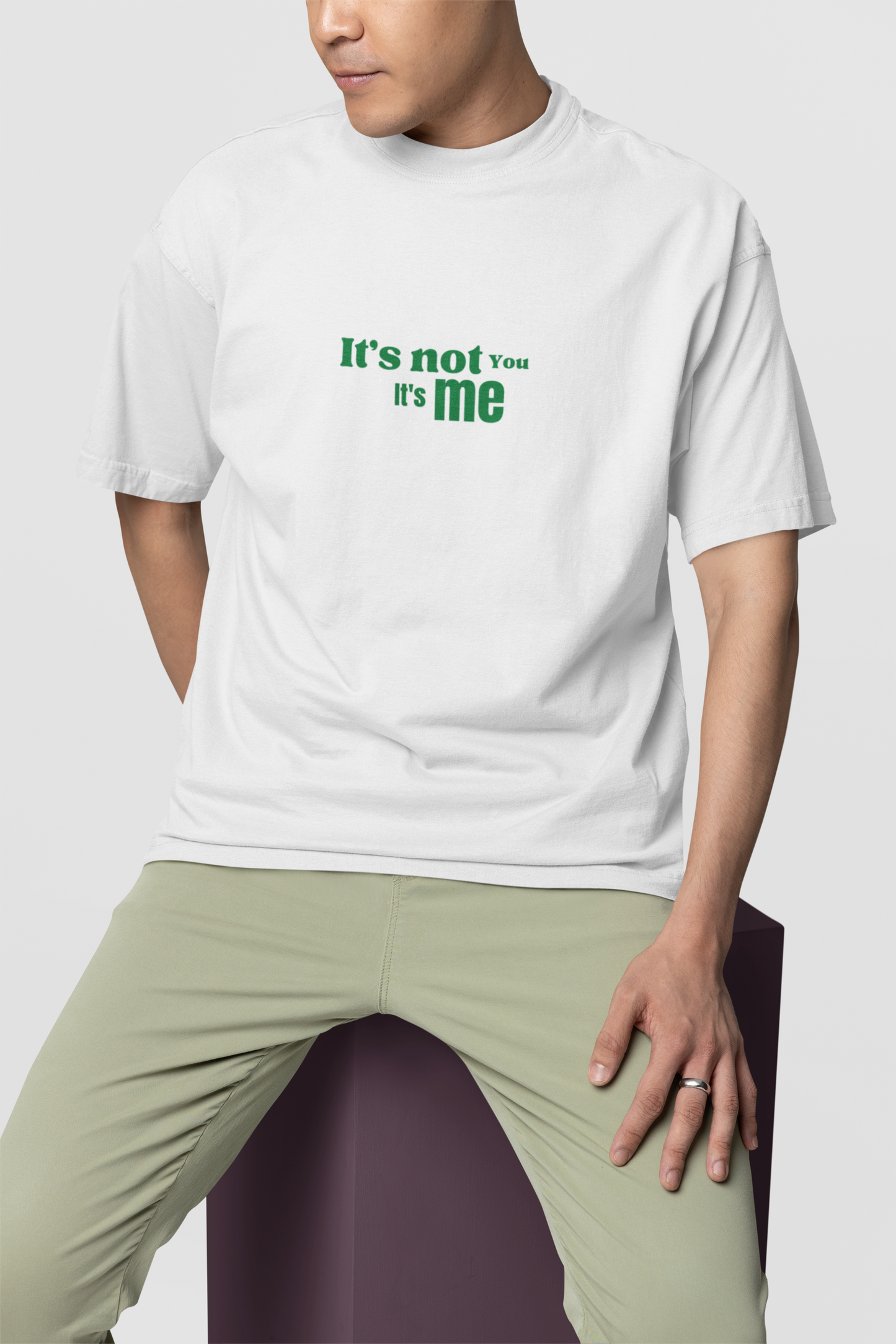 Its me Off-white Oversize T-shirt