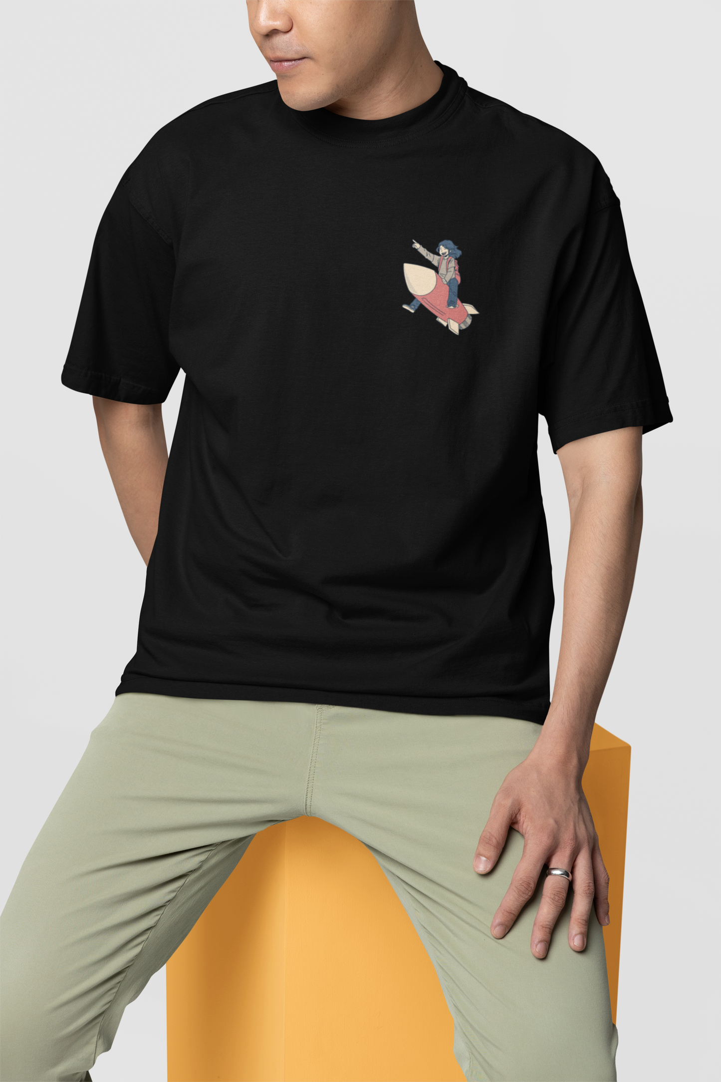 Dream Black Oversize T-shirt