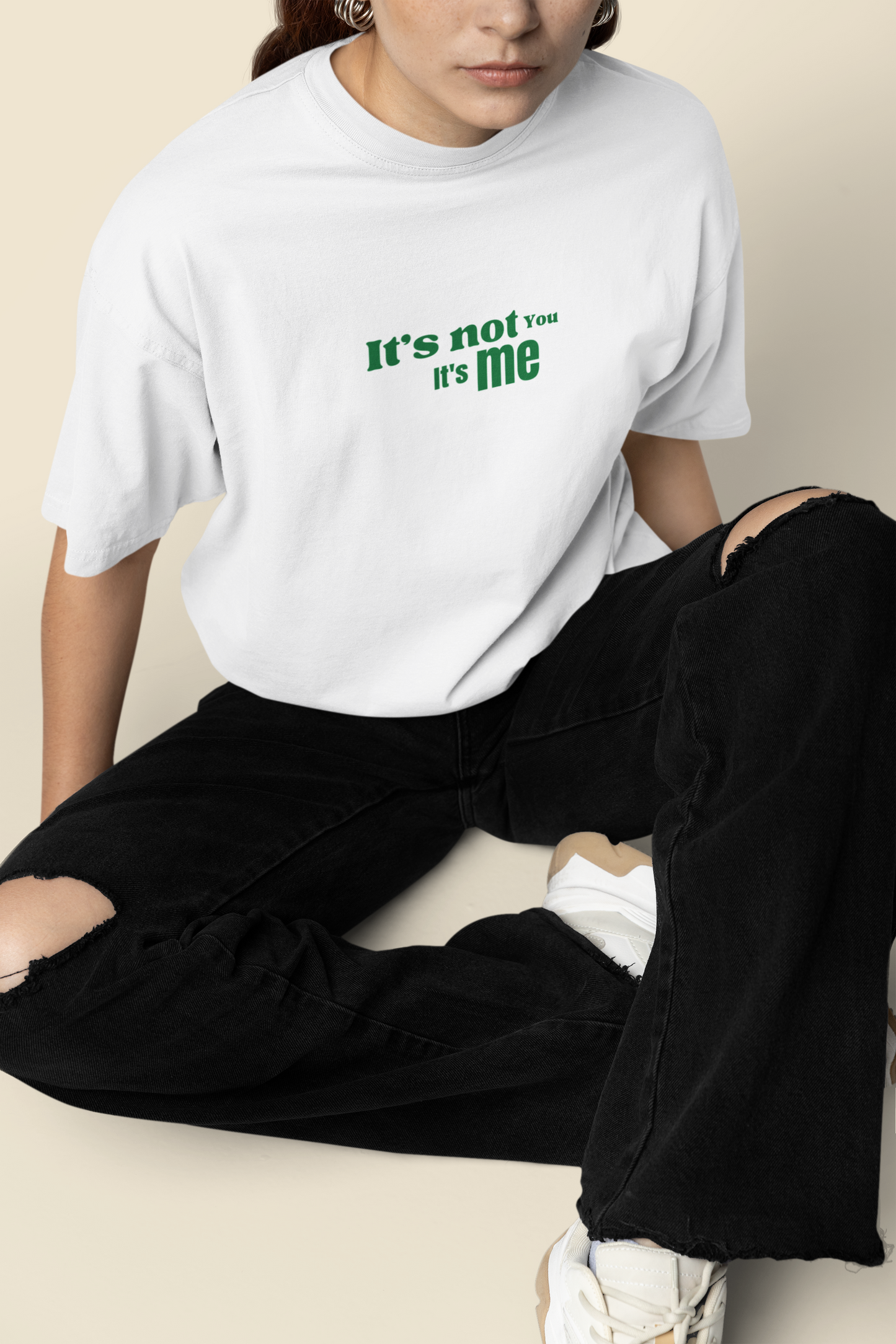 Its me Off-white Oversize T-shirt