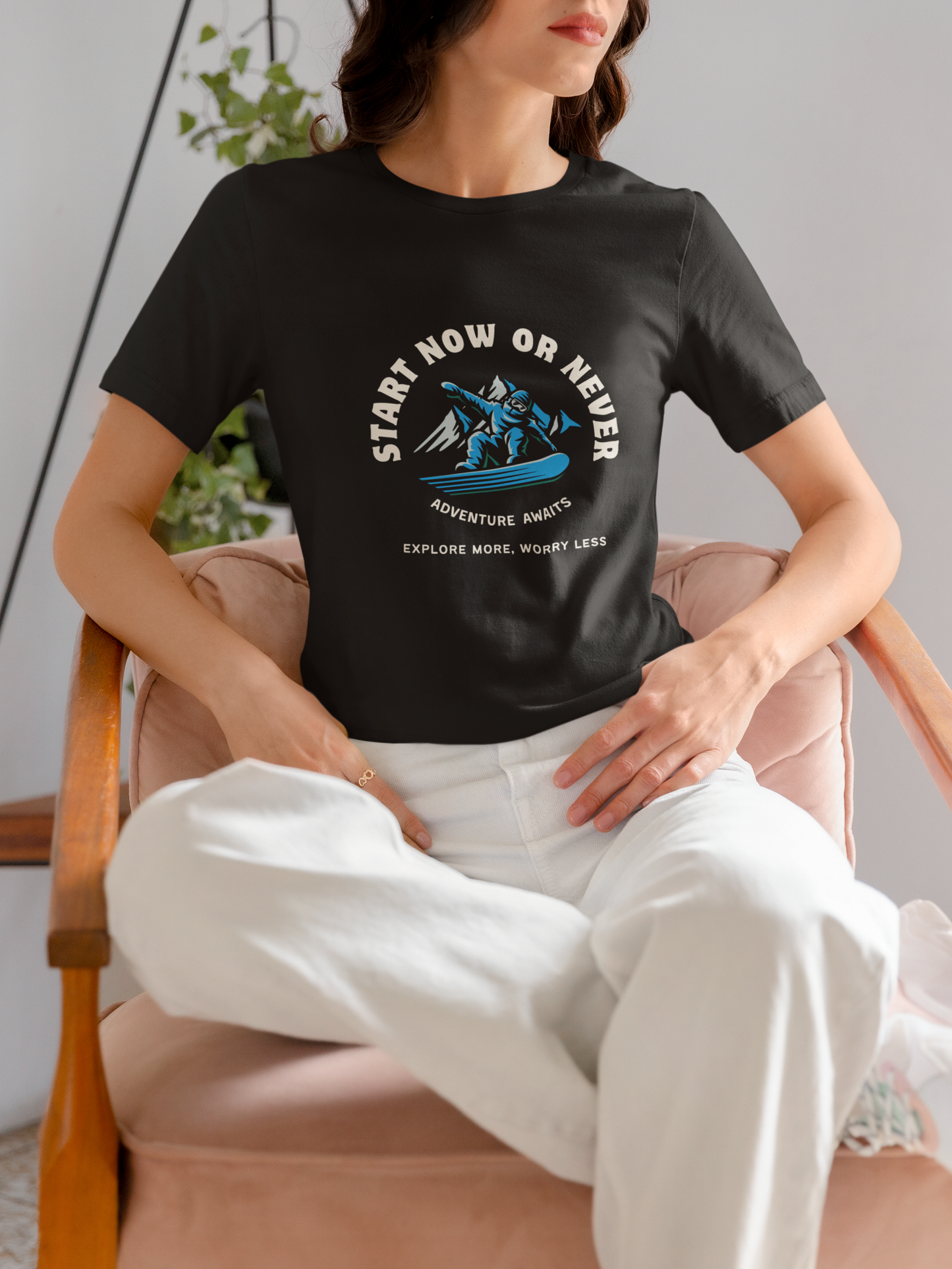 Adventure Black Platinum T-shirt