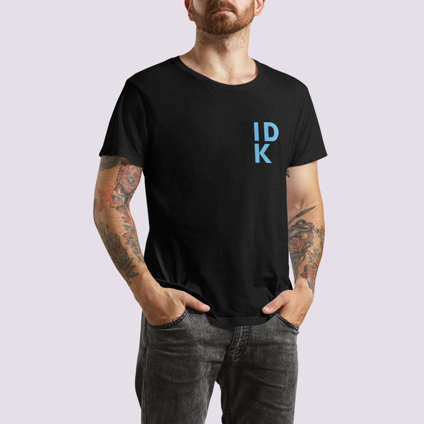 IDK Black Platinum T-shirt