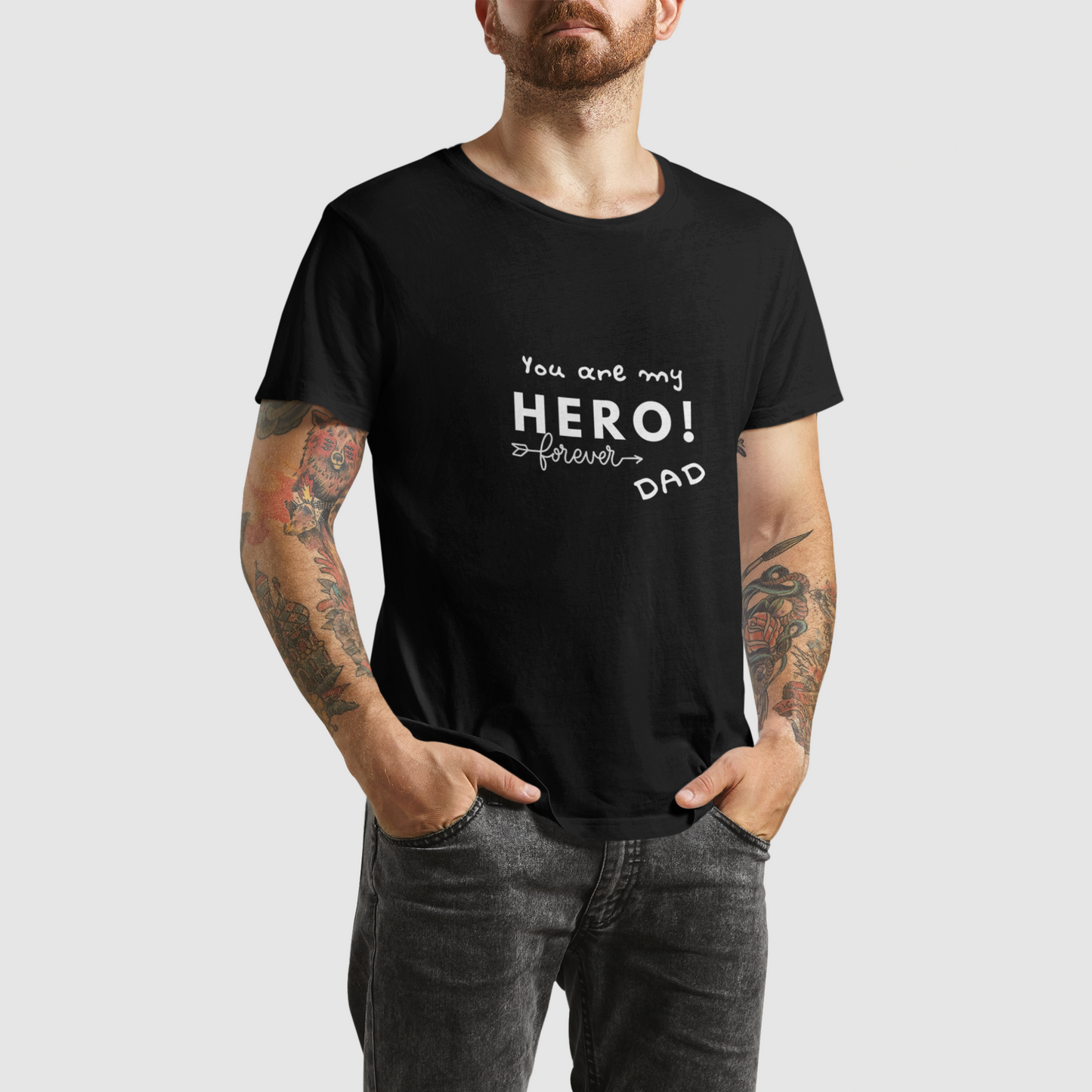 Hero Black Platinum T-shirt