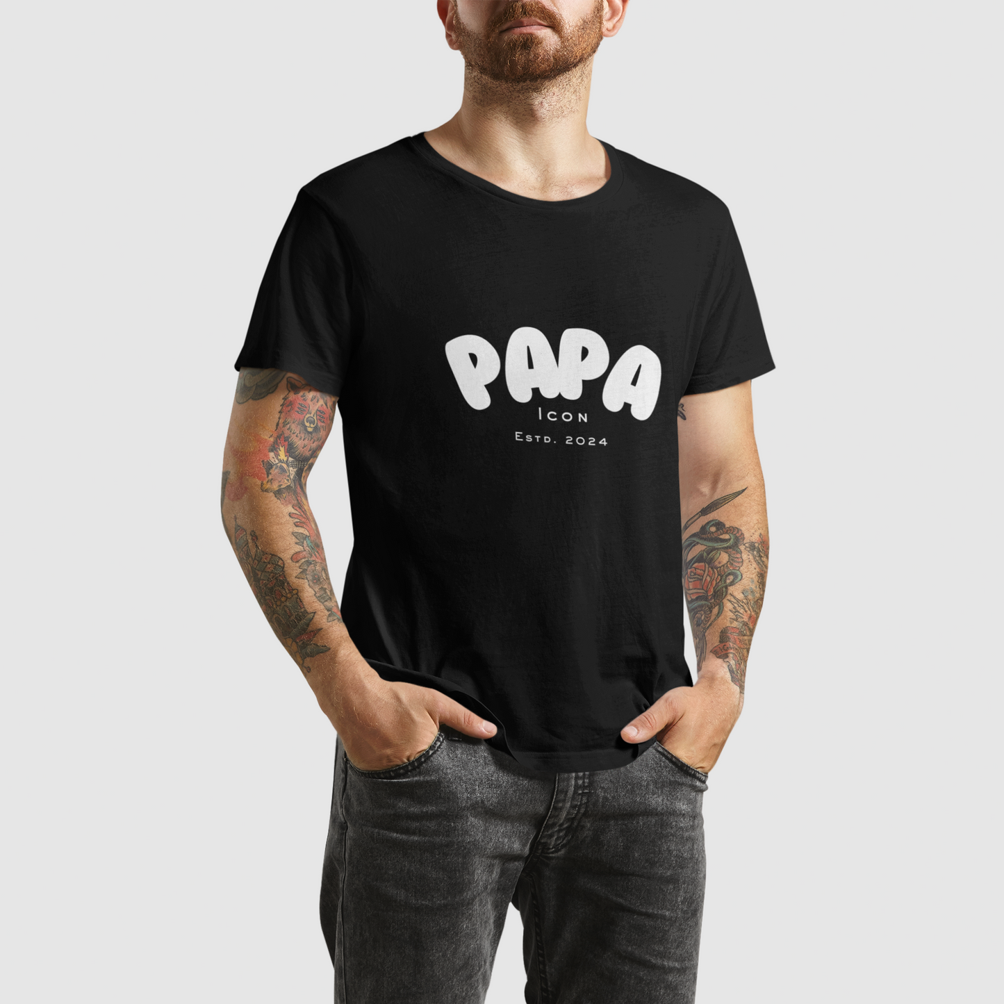 Papa Black Platinum T-shirt