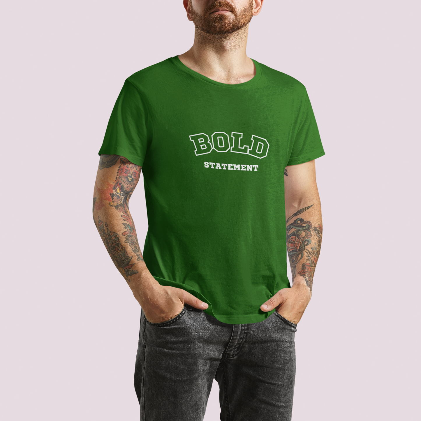 Bold Green Classic Fit T-shirt