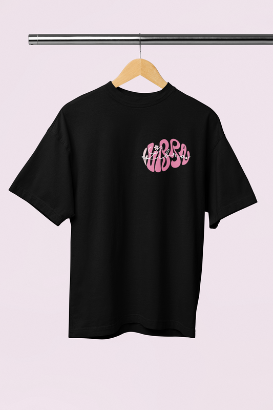 Libra Black Oversize T-shirt