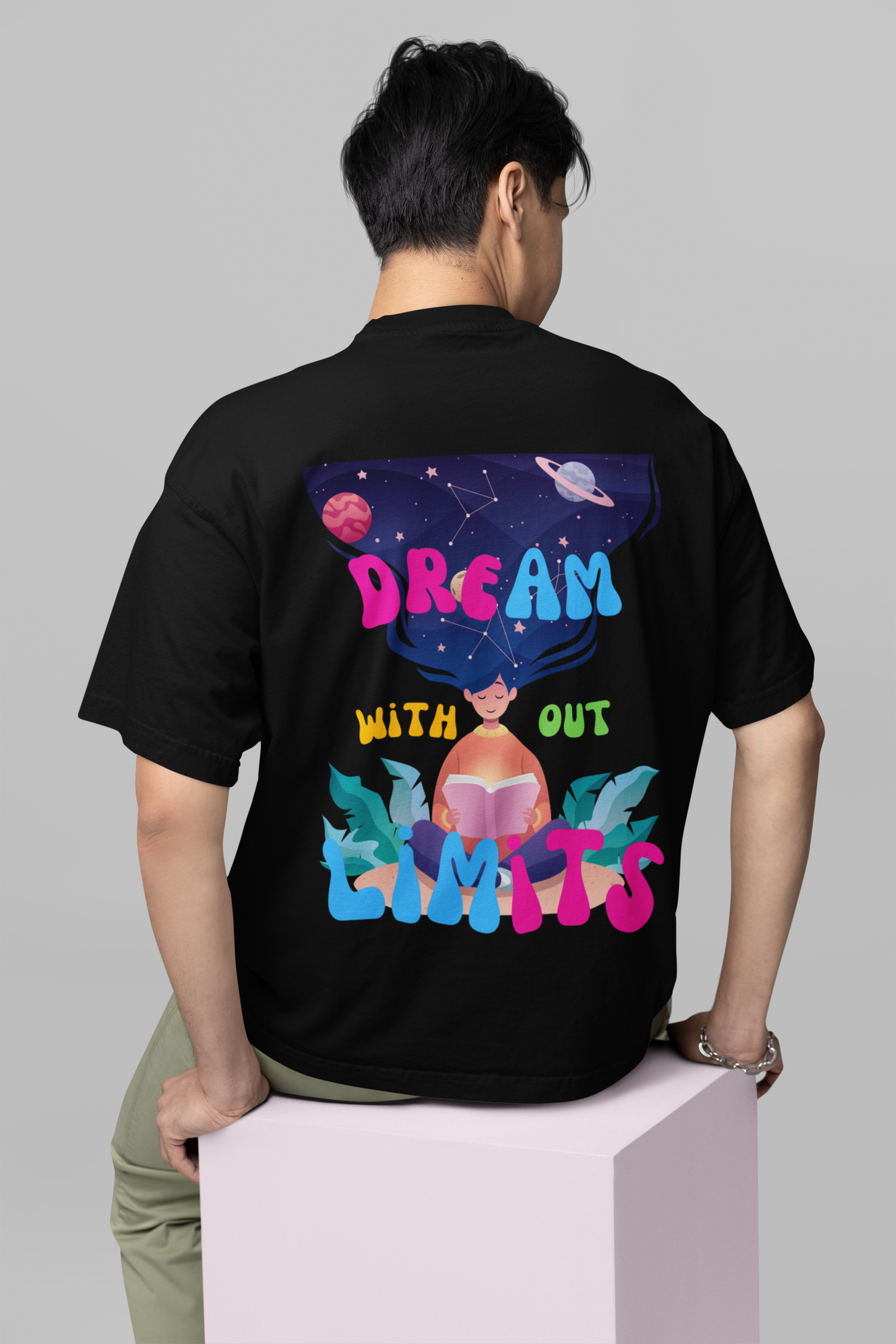 Dream Black Oversize T-shirt