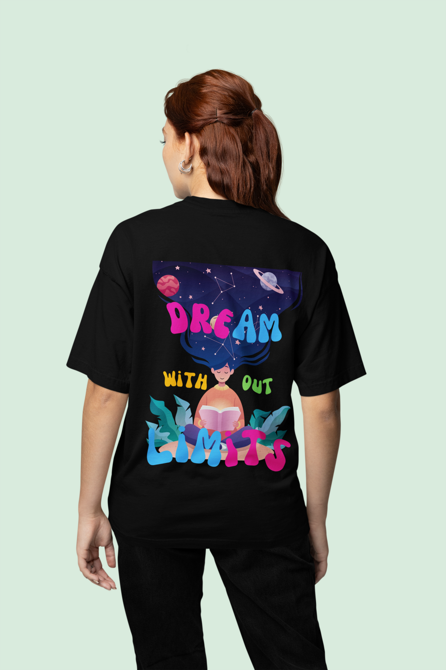 Dream Black Oversize T-shirt