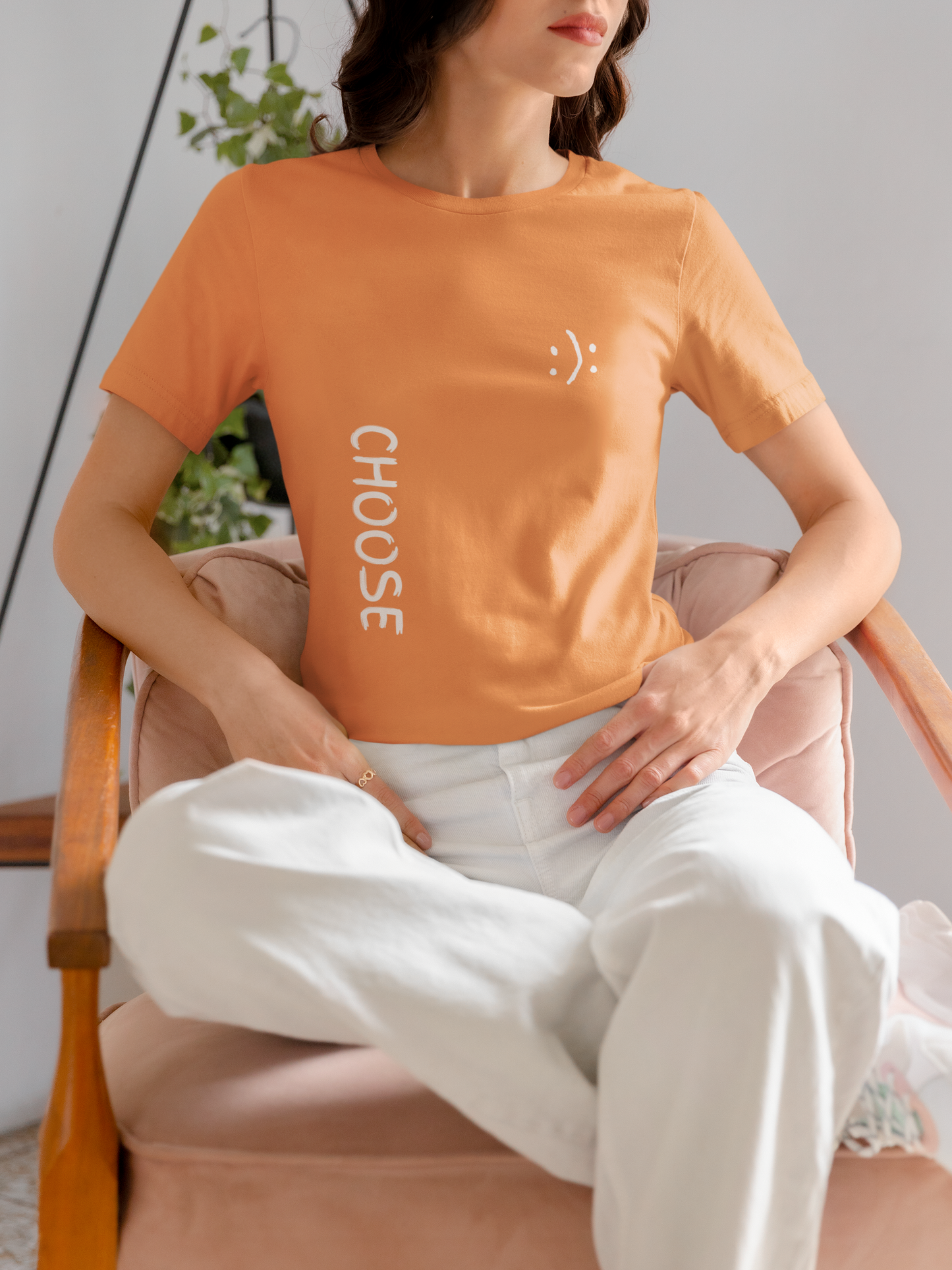 Choose Tangerine Regular T-shirt