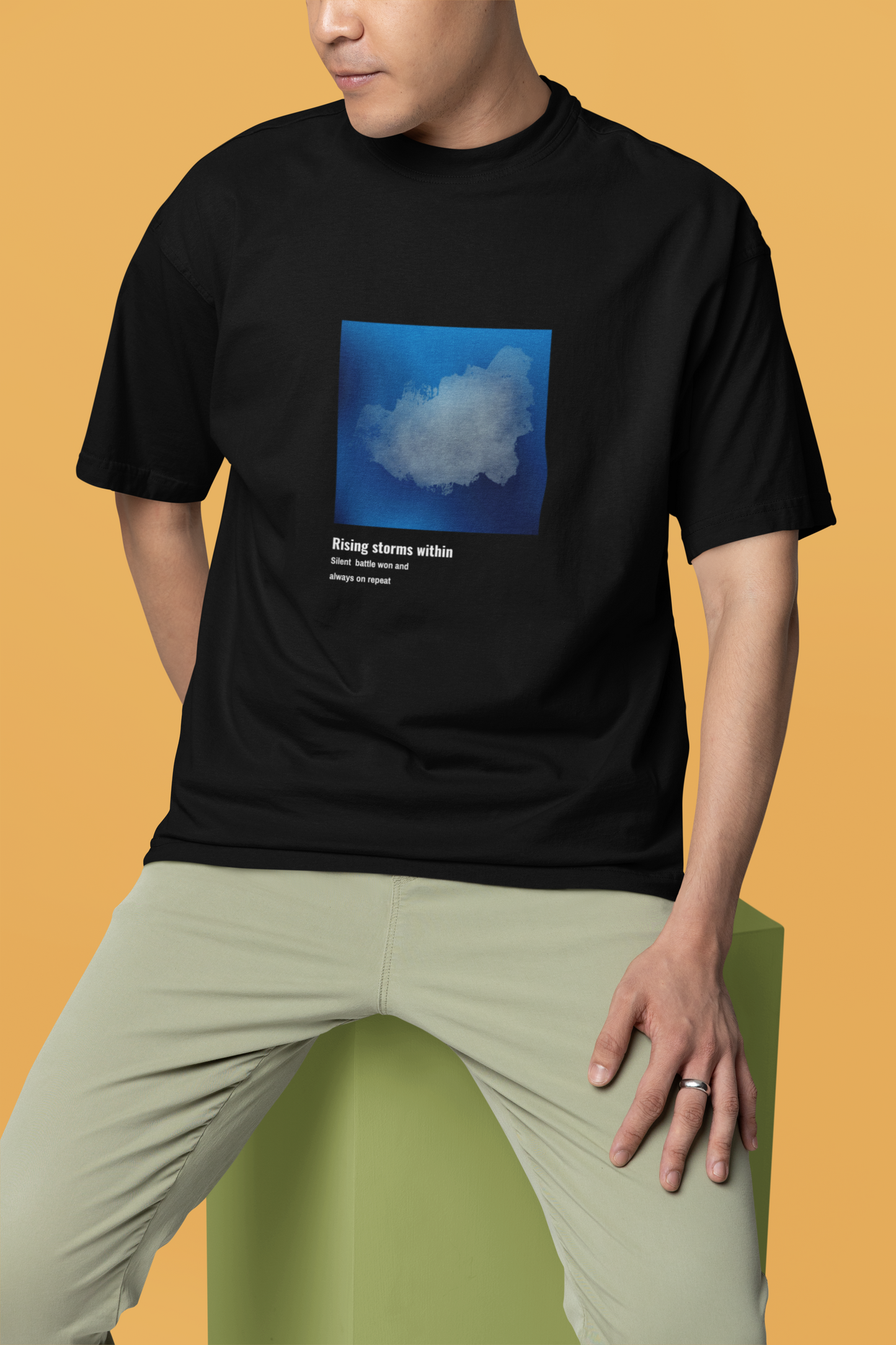 Storm Black Oversize T-shirt