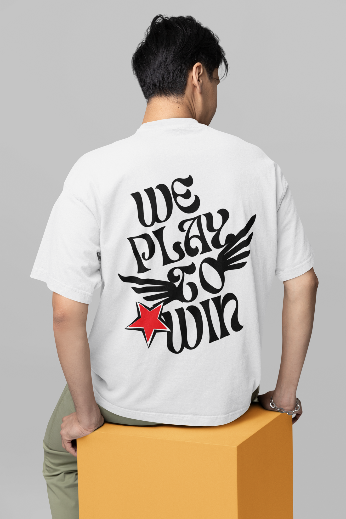 Win Off-white Over Size T-shirt