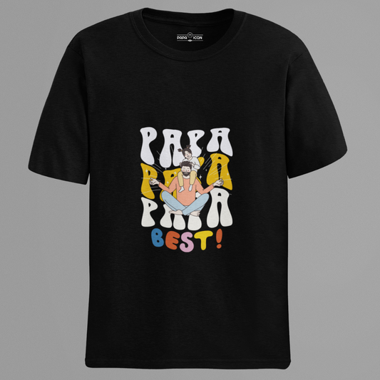 Papa Black Platinum  T-shirt