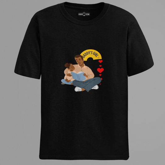 Daddy's Girl Black Platinum T-shirt