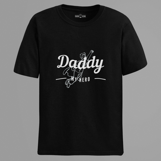 Super Hero Black Platinum  T-shirt