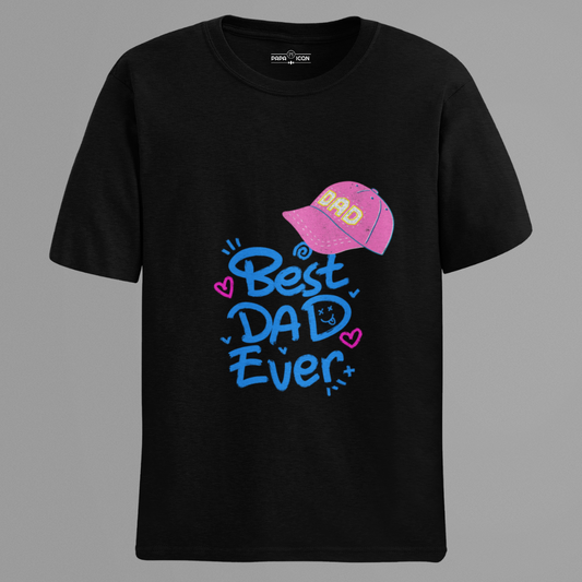 Best Dad Black Platinum T-shirt