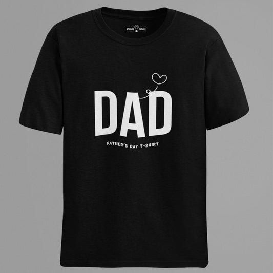 Forever Dad Black Platinum T-shirt