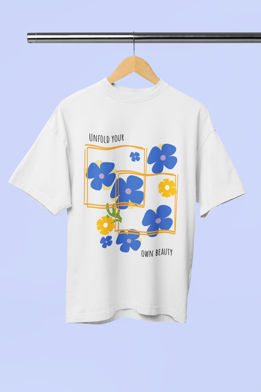 Unfold Off-white Oversize T-shirt