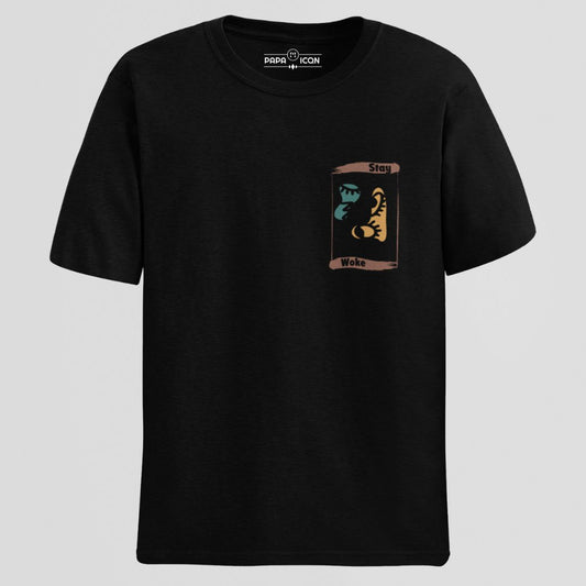 Woke Black Platinum  T-shirt