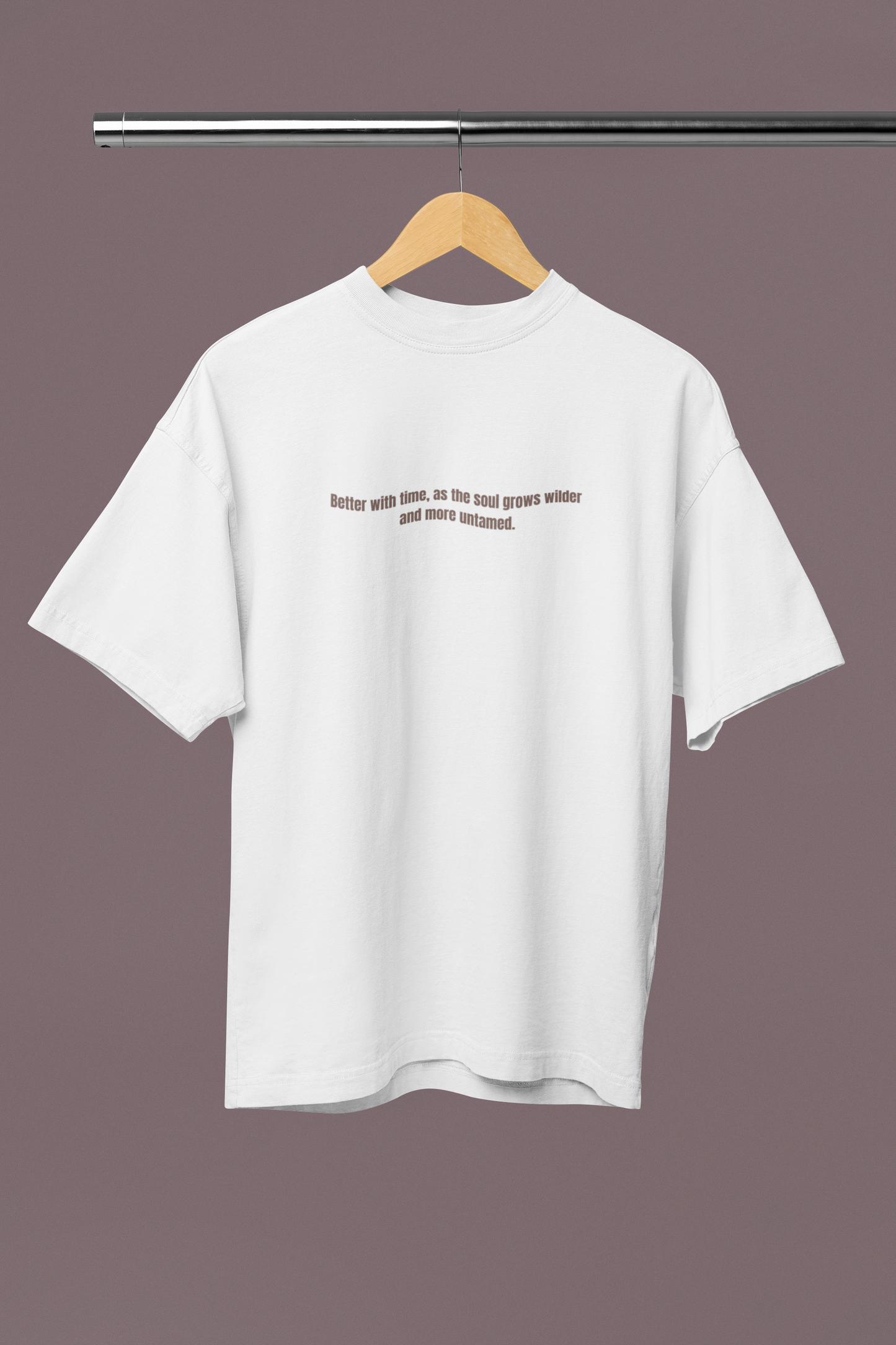 Wild Soul Off-white Oversize T-shirt