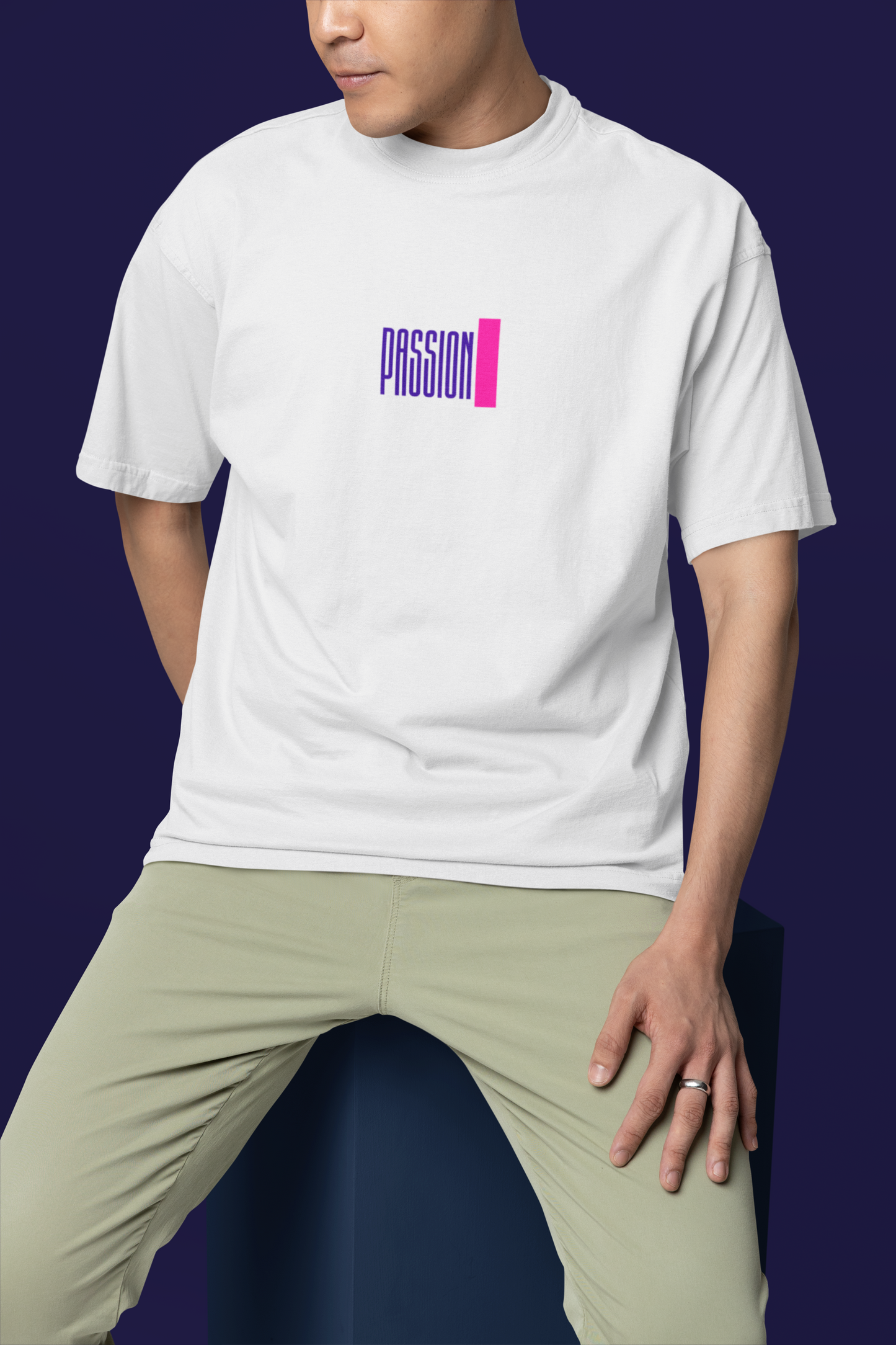 Passion Off-white Oversize T-shirt