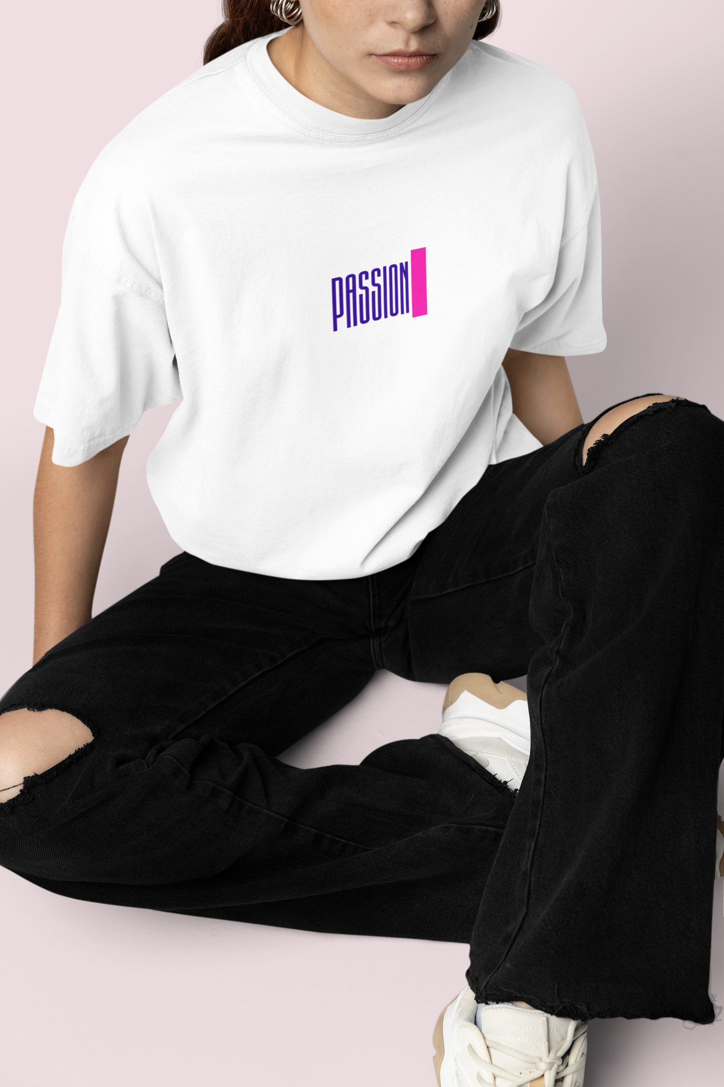 Passion Off-white Oversize T-shirt