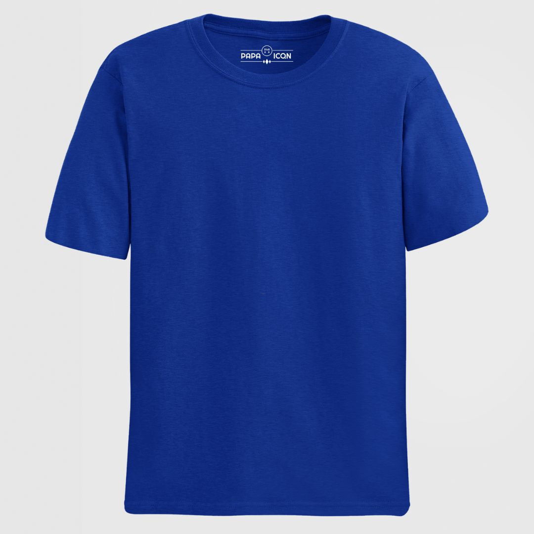 Royal Blue Basic T-shirt