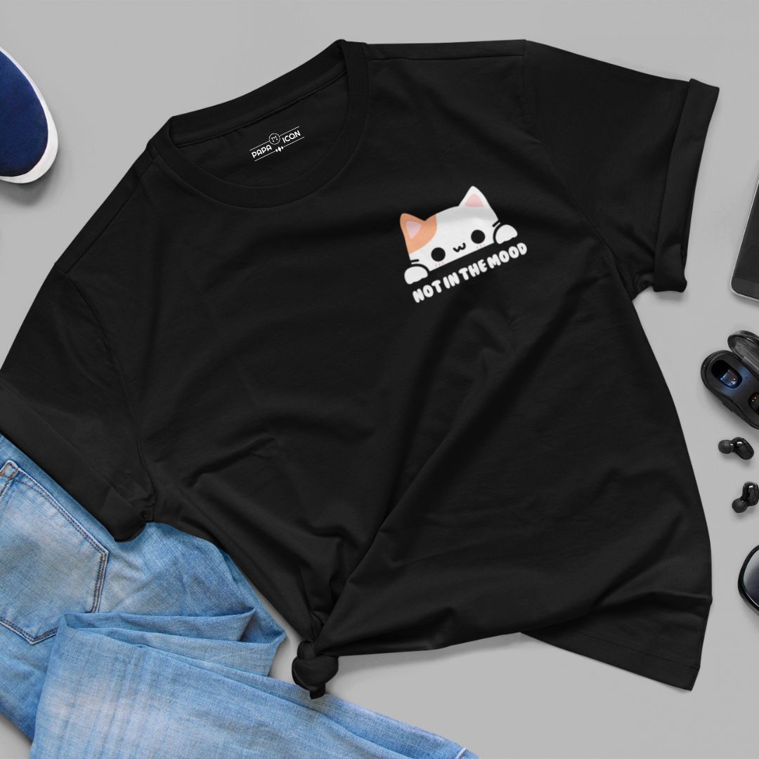 No Mood Black Platinum  T-shirt
