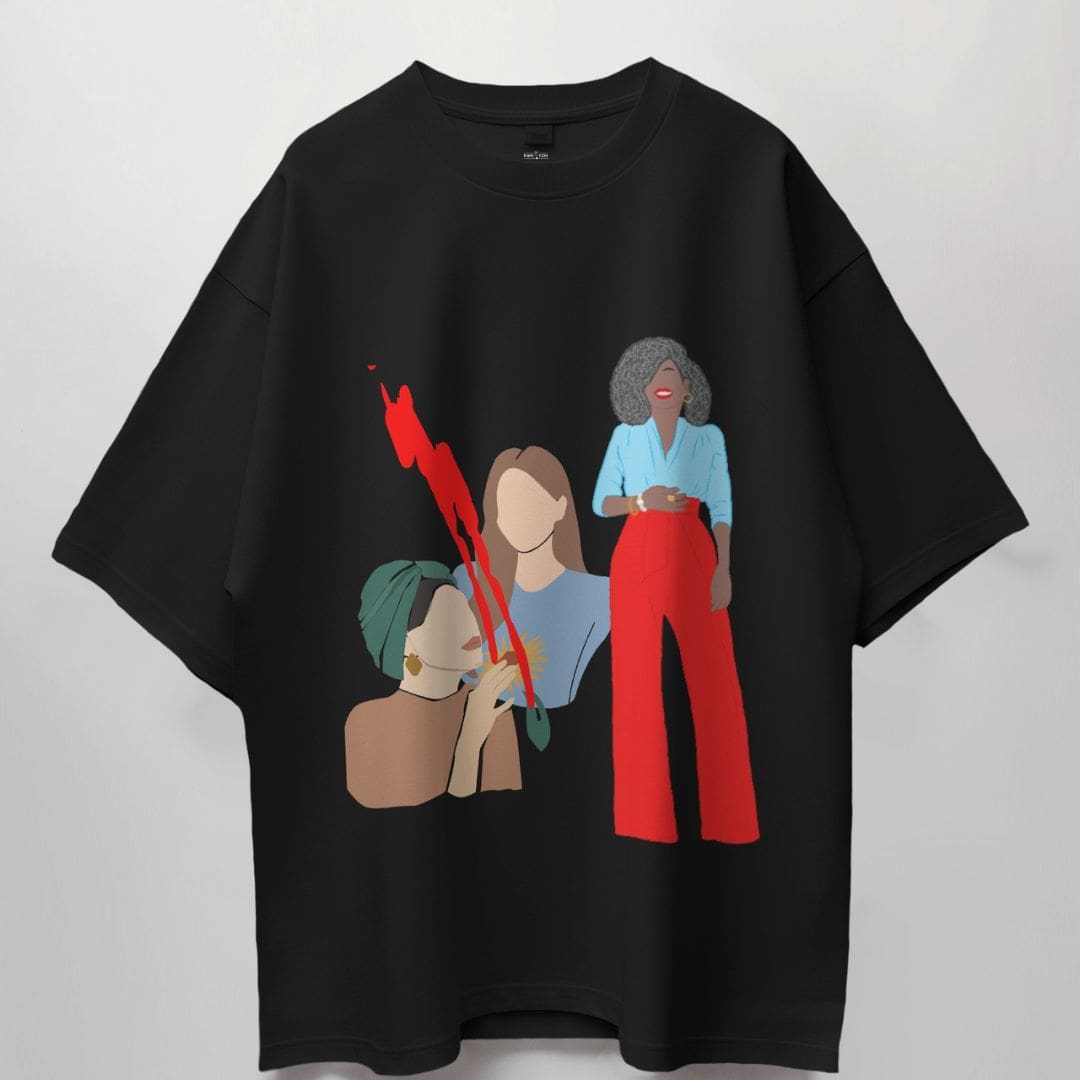 Iconic Black Oversize T-shirt