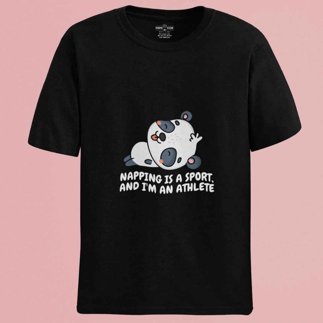Athlete Black Platinum T-shirt