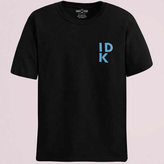 IDK Black Platinum T-shirt