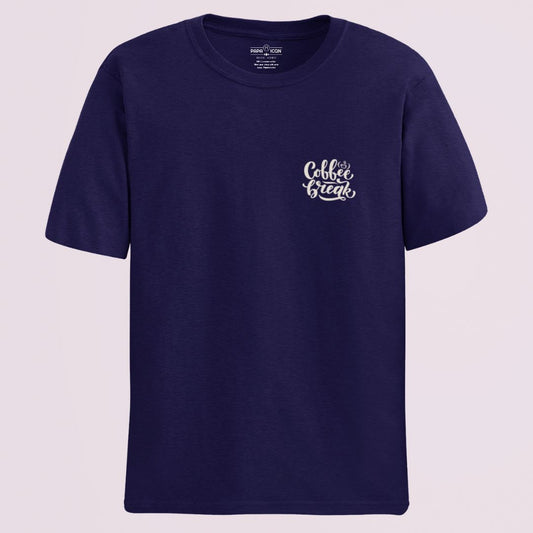 Coffee Navy Blue Platinum T-shirt