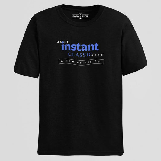 Spirit on Black Platinum T-shirt